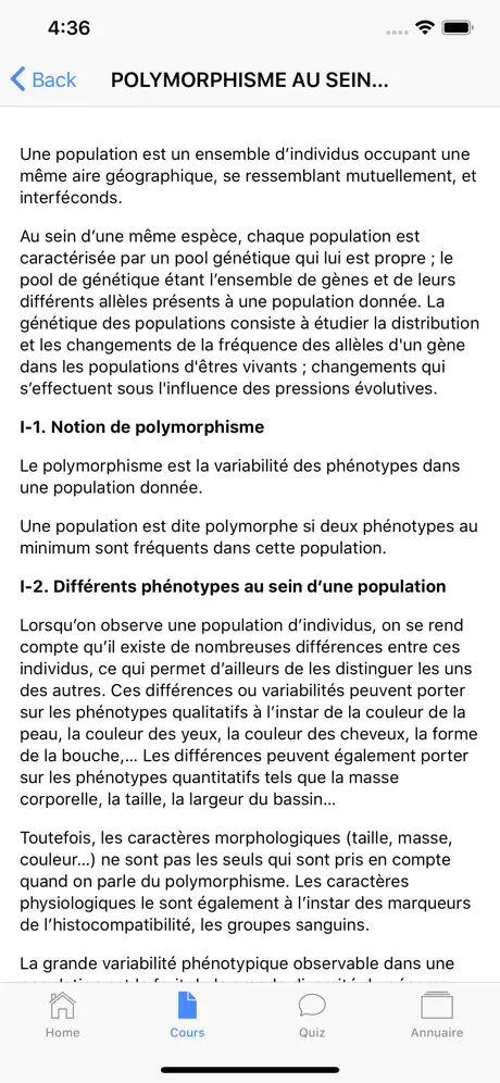 SVT Terminale S