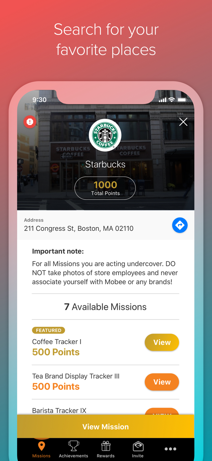 Mobee - Secret Shopping App