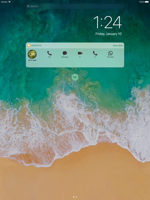 Screenshot #5 pour Favorite Contacts - Launcher