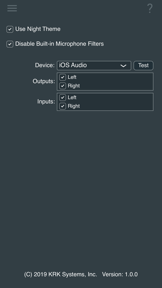 KRK Audio Tools screenshot