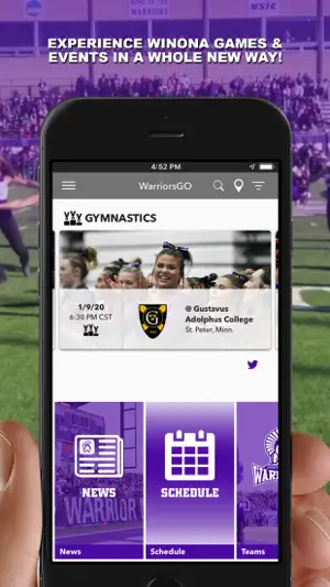 Winona State WarriorsGO screenshot 1