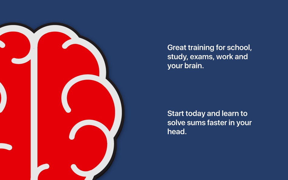 #4. Mental Math - Arithmetic Quiz (macOS) 由: Fly Your Vision B.V.