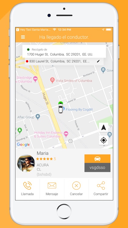 Hey Taxi Santa Marta Pasajero screenshot-4
