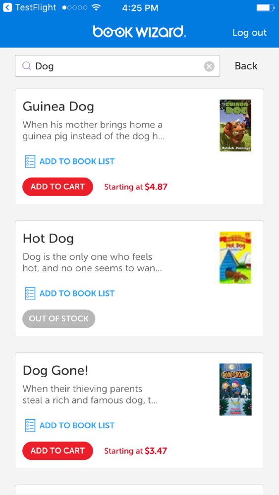 Scholastic Book Wizard Mobile App for iPhone Free