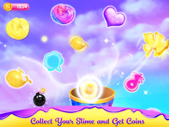 Glitter DIY Slime Maker Games iPad screenshot