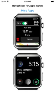 rangefinder for watch iPhone Captures Décran 1