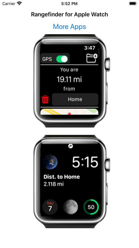 Rangefinder for Watch (iOS) 由: Orion Lukasz Gonerski Rangefinder for Watch (iOS) 由: Orion Lukasz Gonerski