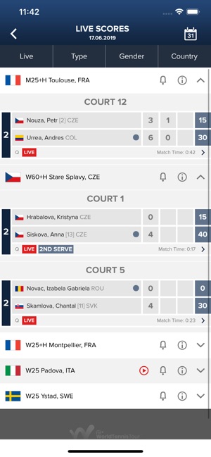 ITF Live Scores(圖2)-速報App