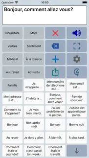 assistance parole bouton iPhone Captures Décran 1
