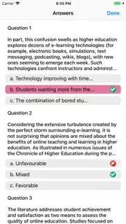 verbal reasoning practice iphone screenshot 4