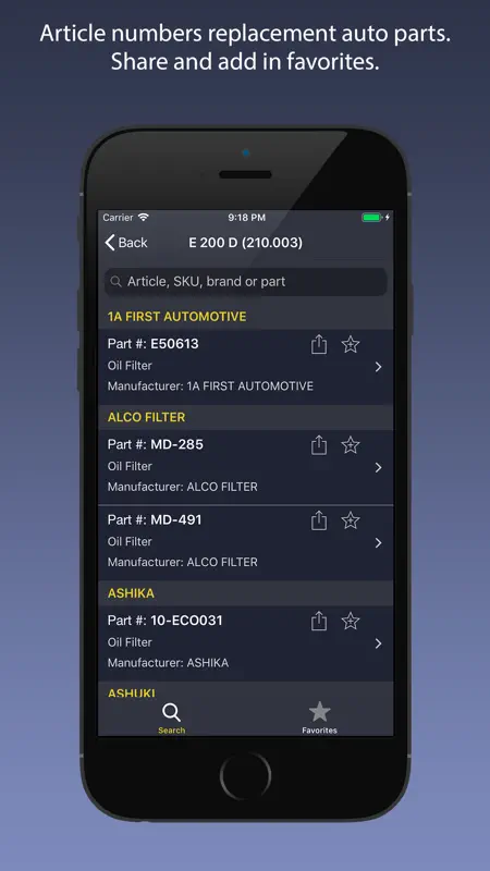 Autoteile für Mercedes-Benz screenshot 4 of 5