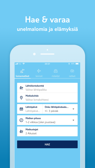 TUI Suomi – lomasovelluksesi Screenshot