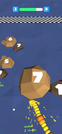 Game screenshot Snake VS Rocks apk