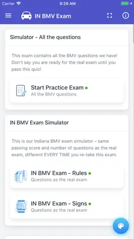 Game screenshot Indiana BMV Practice Exam hack