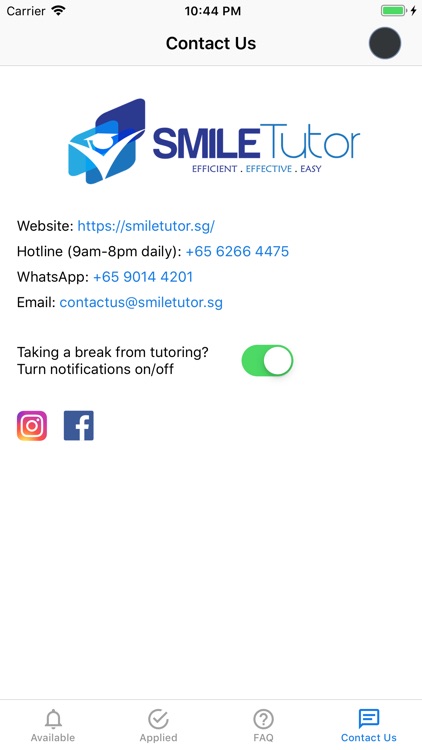 SmileTutor Assignments App