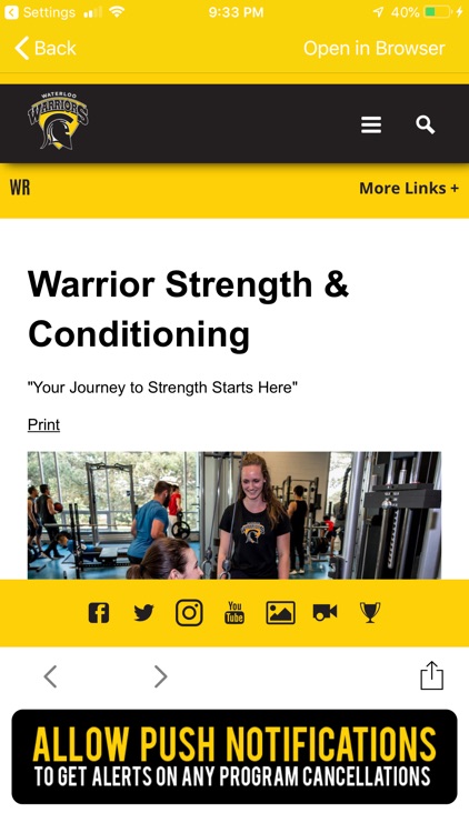 Waterloo Warriors Recreation