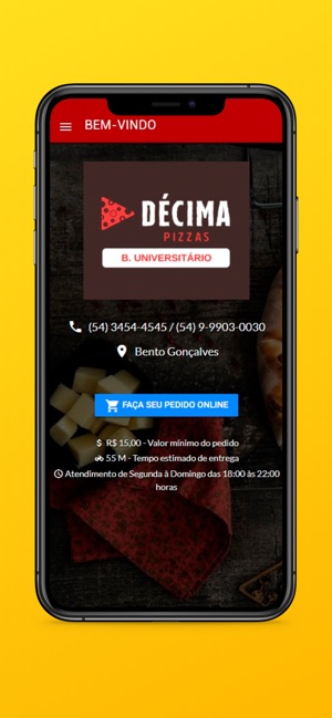 Home - Décima Pizzas - Delivery