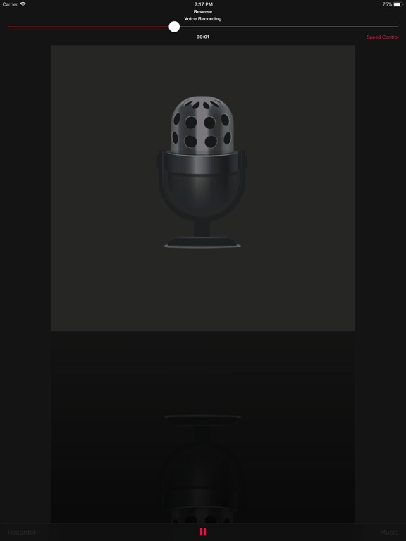 Screenshot #4 for Reverse Music Player Pro