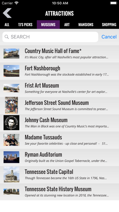 Music City Bites & Sites screenshot 4