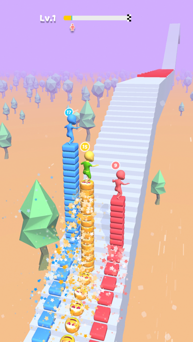 Stair Racing screenshot 1
