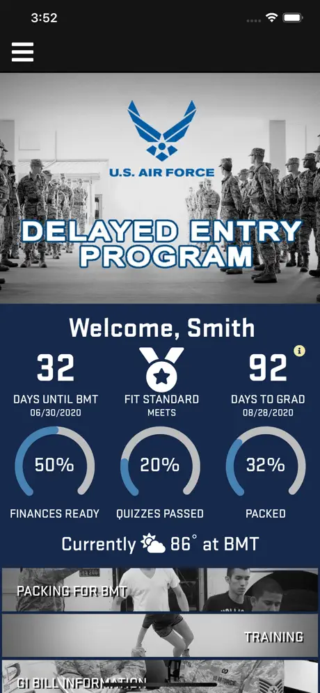 USAF Delayed Entry Program