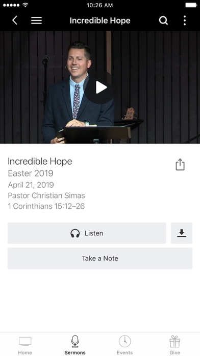 Reality Church Stockton Screenshot