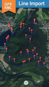 GPX KML KMZ Viewer Converter screenshot
