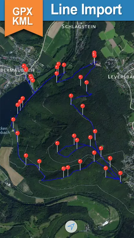 GPX KML KMZ Viewer Converter screenshot 1 of 5