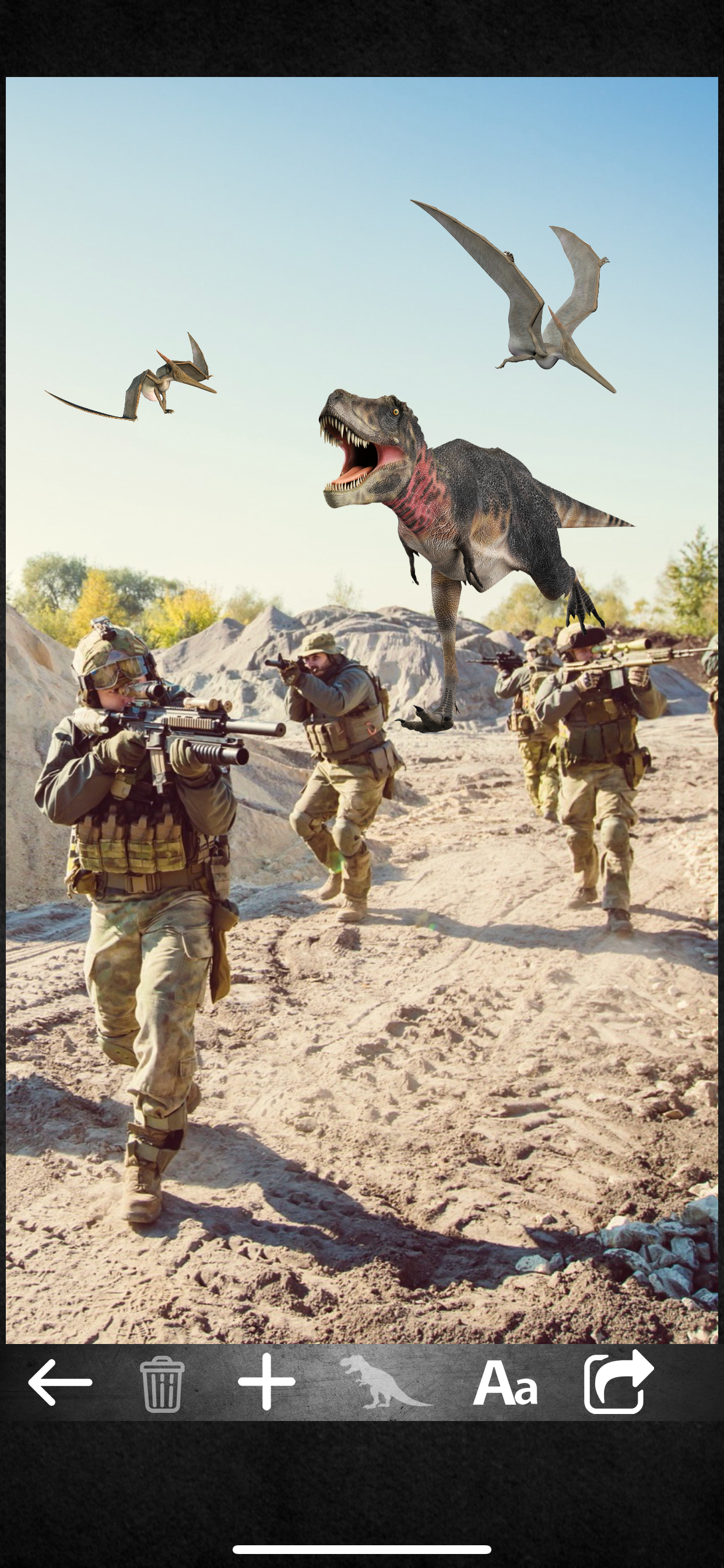 Dinosaur Picture Camera