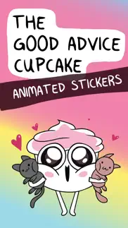 good advice cupcake animated iphone screenshot 1