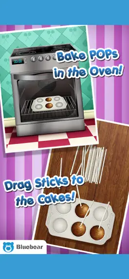 Game screenshot Cake Pop Maker - Cooking Games apk