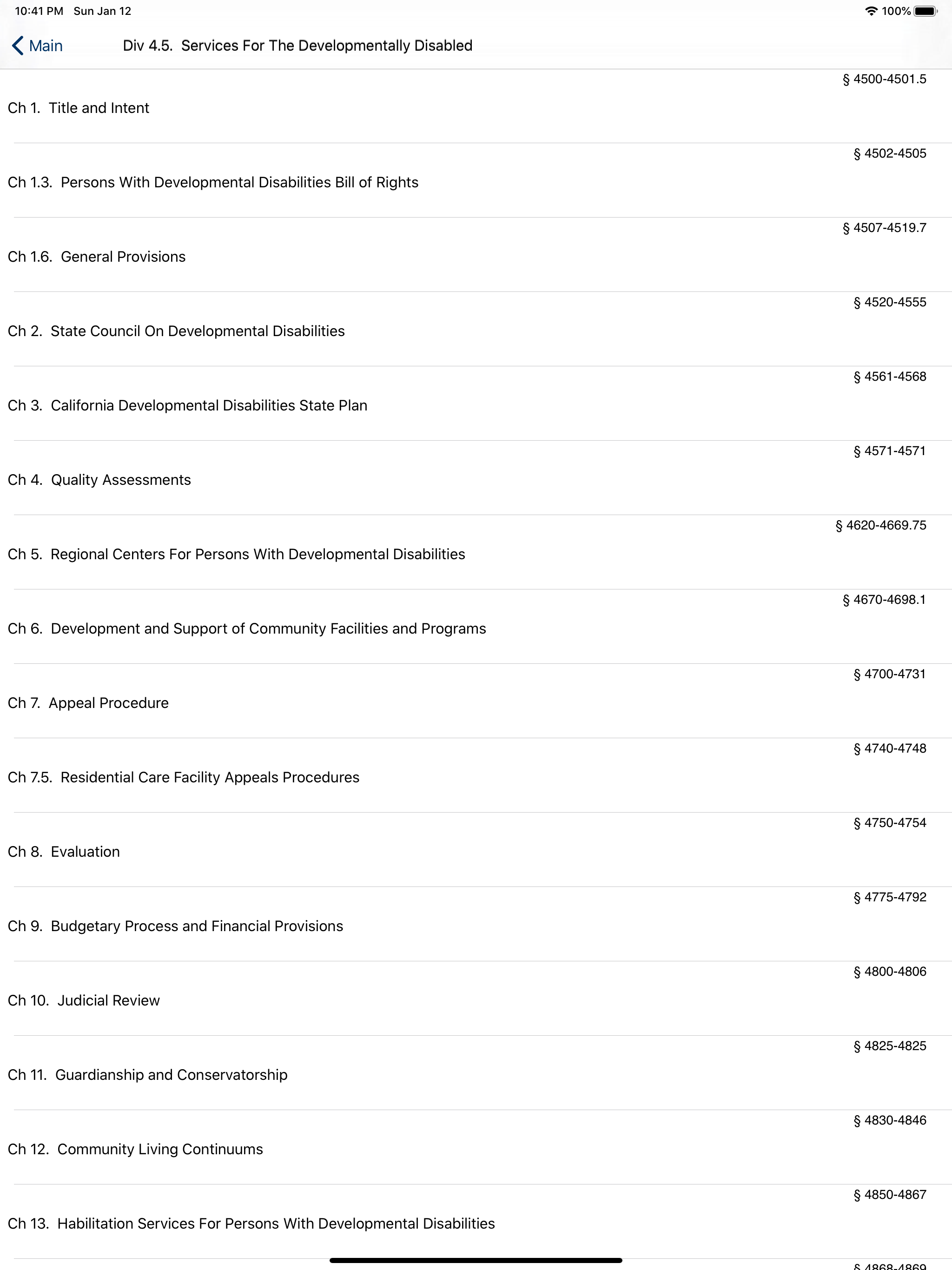 CA Welfare & Institutions 2026 screenshot 10