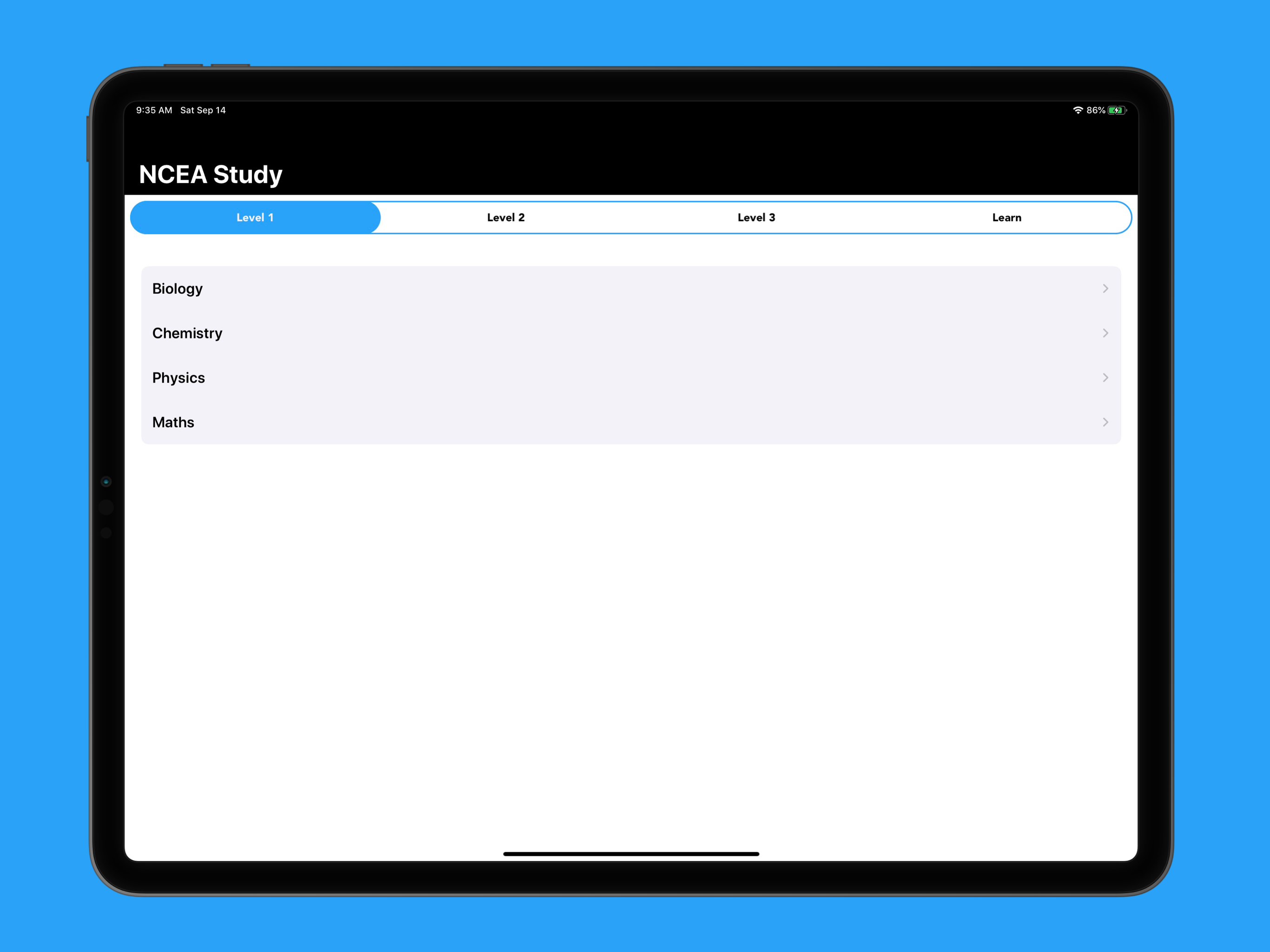 NCEA Study