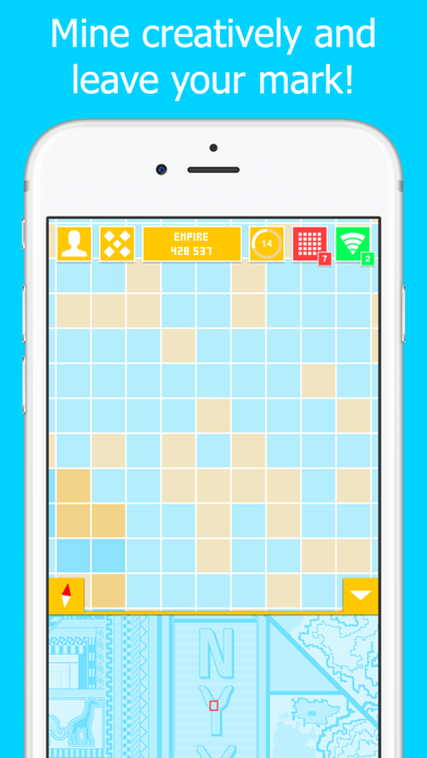 A Few Billion Square Tiles, a MineSweeper MMO screenshot 5