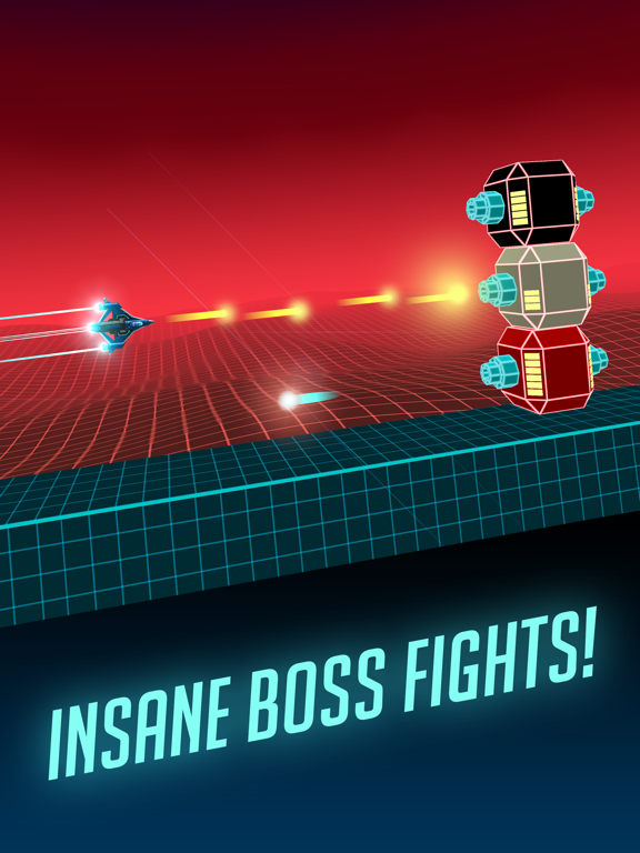 Screenshot #4 pour OutRush - Synthwave Action