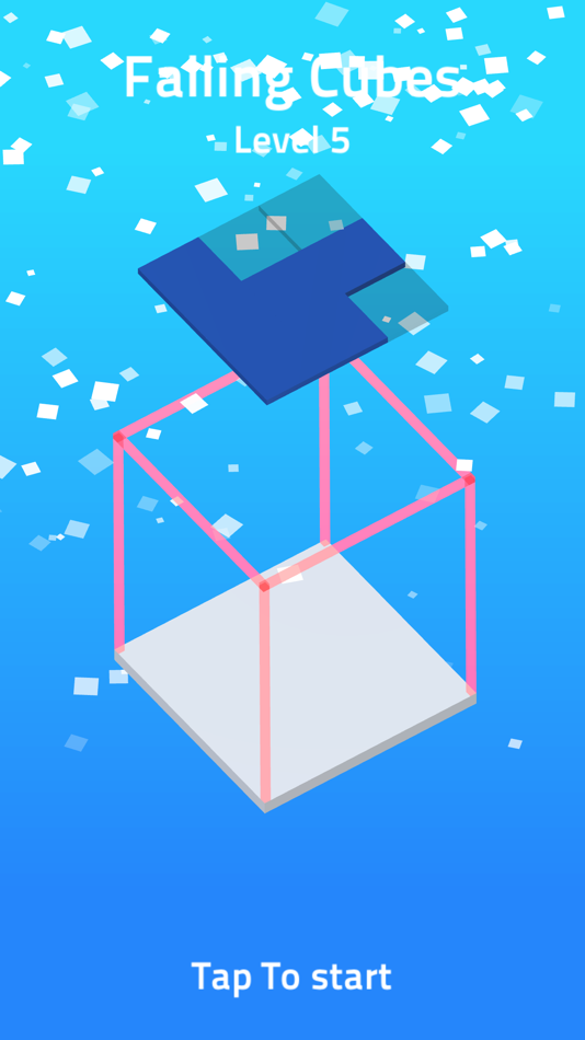 #1. Falling Cubes : Gravity Puzzle (iOS) 由: kerem yokuva