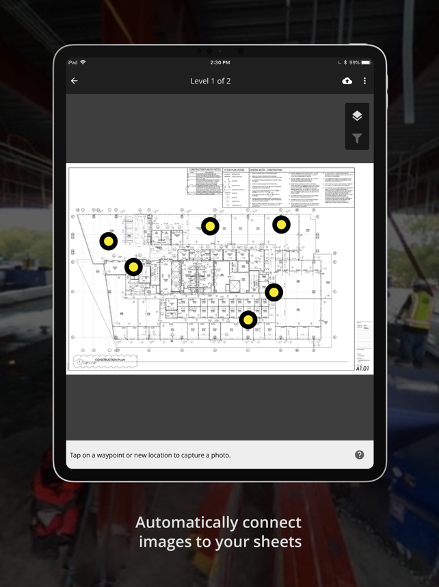 JobWalk Construction Tracking Screenshot
