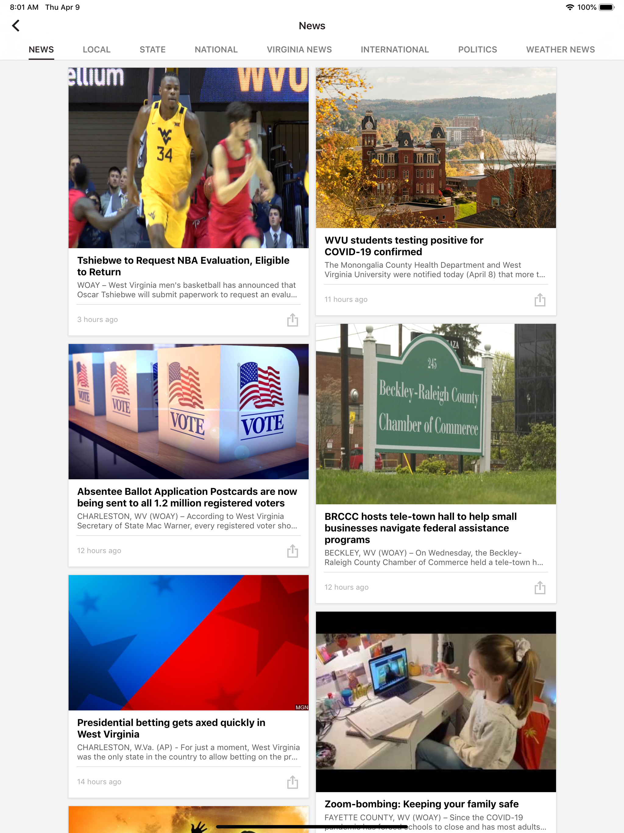 WOAY News