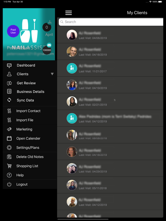 NailAssist iPad screenshot 8 - Utilities app