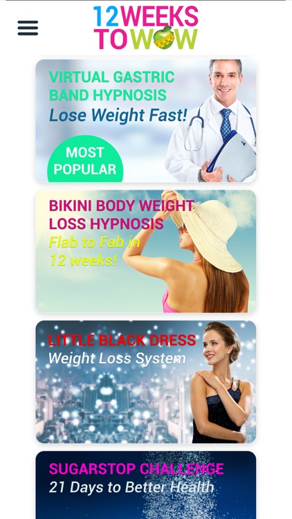 12 Weeks to Wow Weight Loss