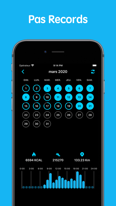 Screenshot #3 pour StepsUp - Podomètre