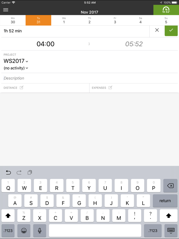 Screenshot #6 pour FunkyTime Tracker