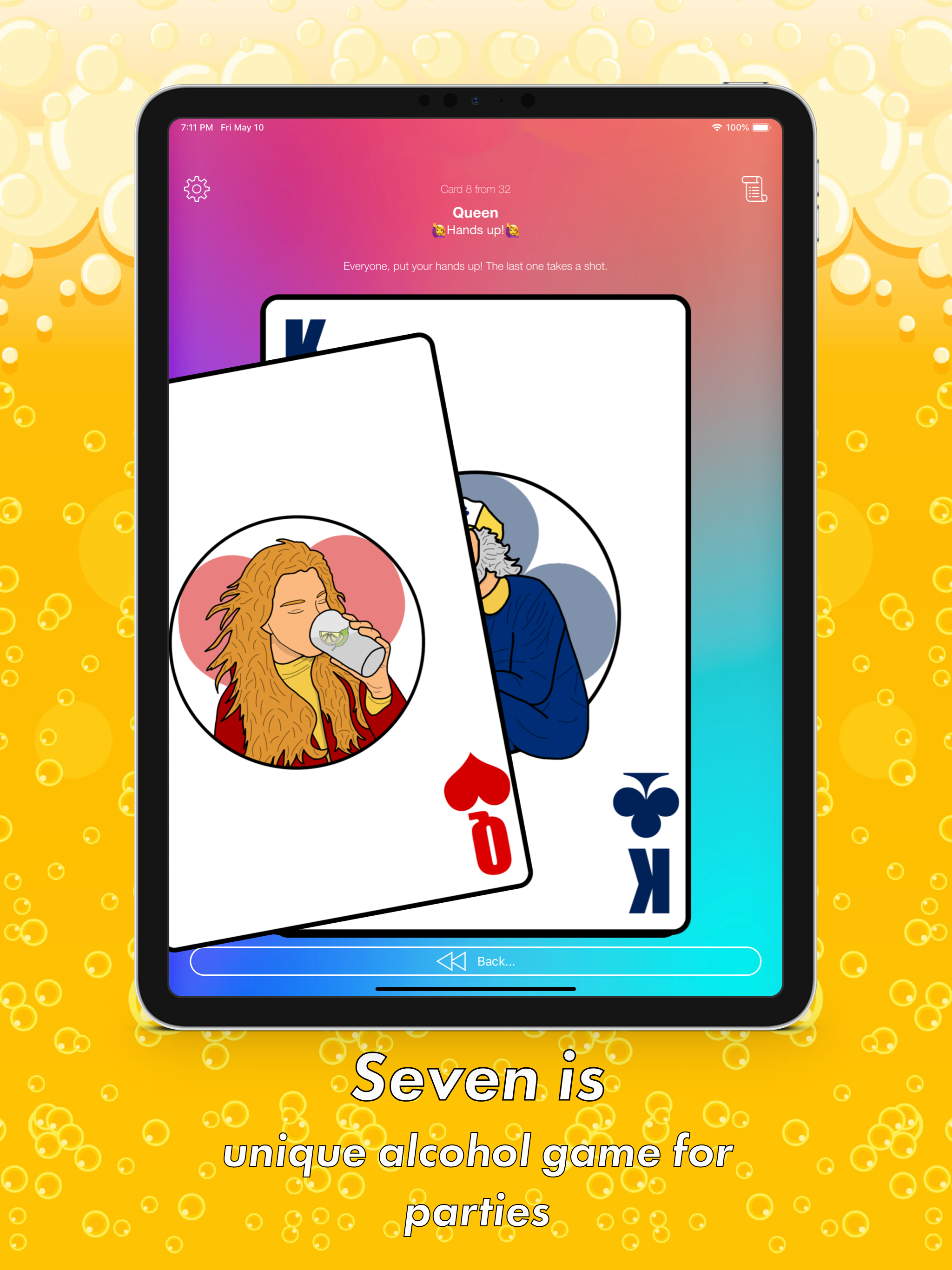 Seven - game for parties