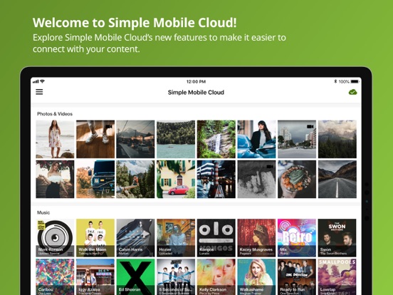 Screenshot #4 pour Simple Mobile Cloud