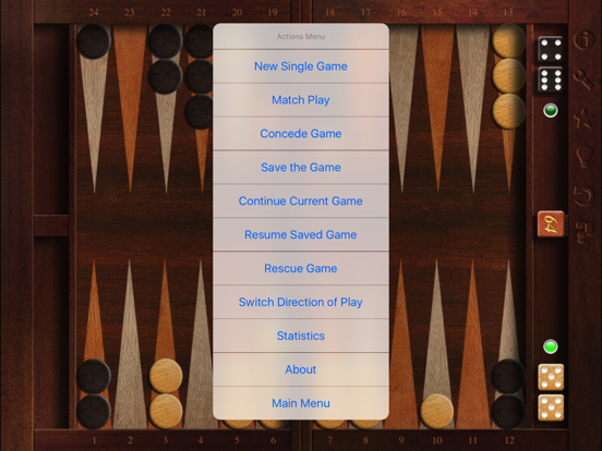 Absolute Backgammon iPad app afbeelding 5