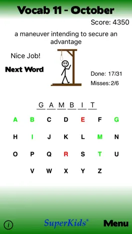 Game screenshot 11th Grade Vocabulary apk