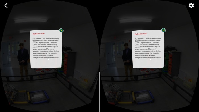 Forman School VR Experience