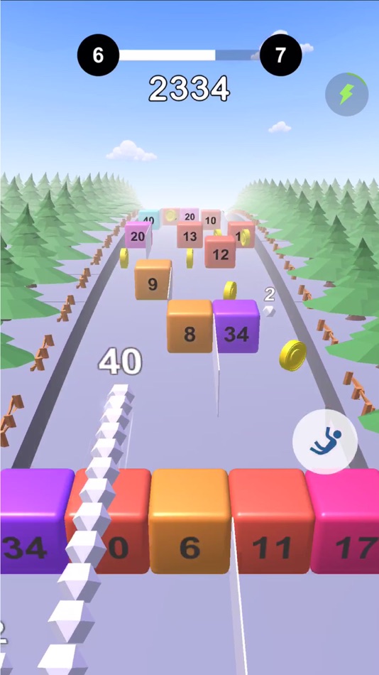 #1. Snake VS Cube -Fun Endless Run (iOS) Podle: 鹏 郑