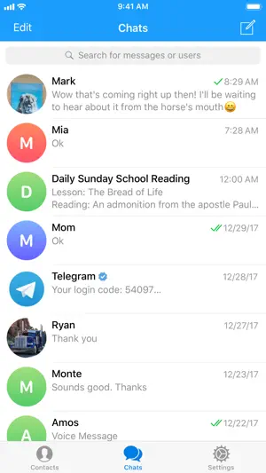 CloudVeil Messenger screenshot 1
