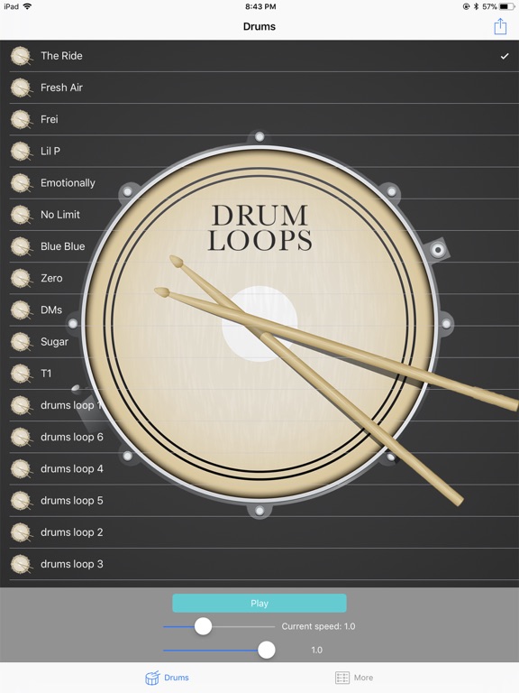 Screenshot #5 pour Drum Loops